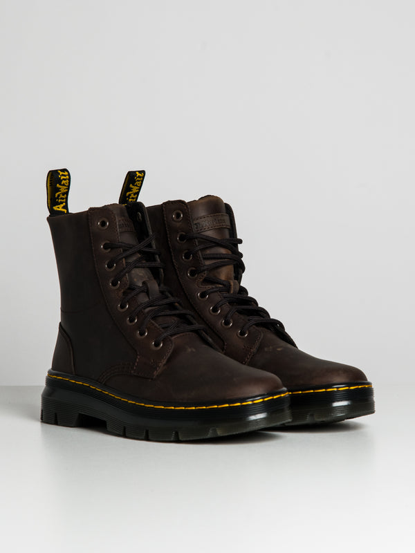 DR MARTENS WOMENS DR MARTENS COMBS LEATHER CRAZY HORSE BOOT - Blackwell Supply Co.