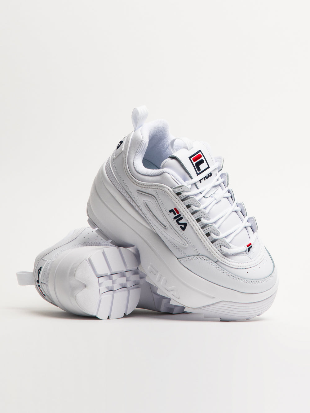 Fila Disruptor 2 Premium Shoes Women's Size 7 White Chunky Sneaker