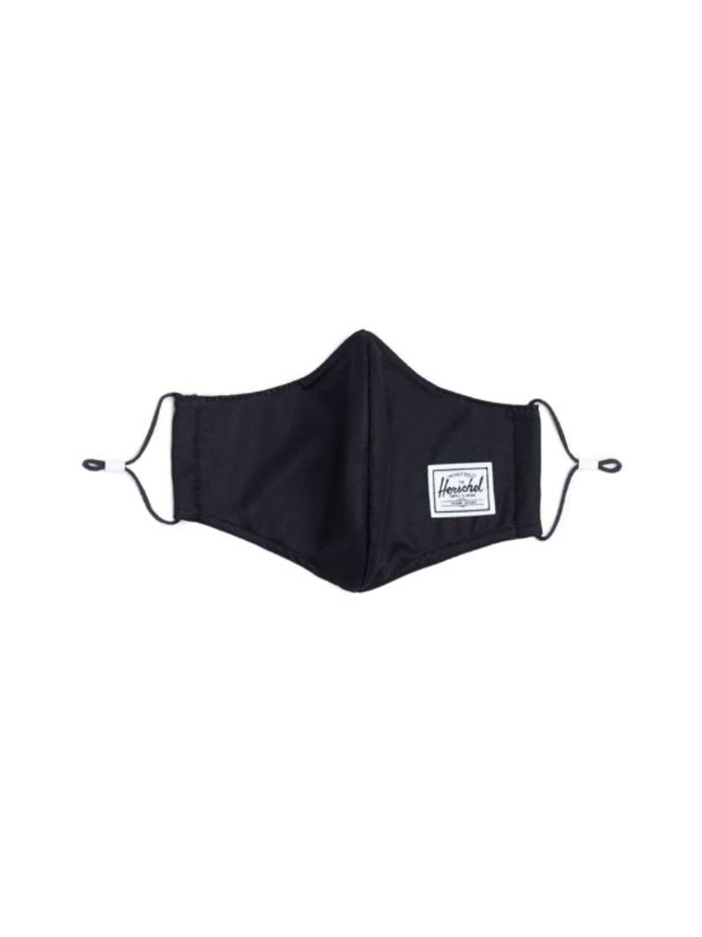 HERSCHEL SUPPLY CO. CLASSIC FITTED FACE MASK - BLACK - CLEARANCE