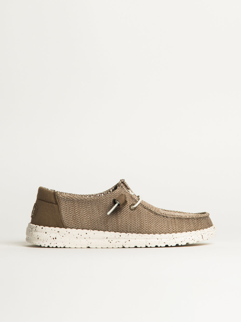 WOMENS HEYDUDE WENDY STRETCH SOX - WALNUT