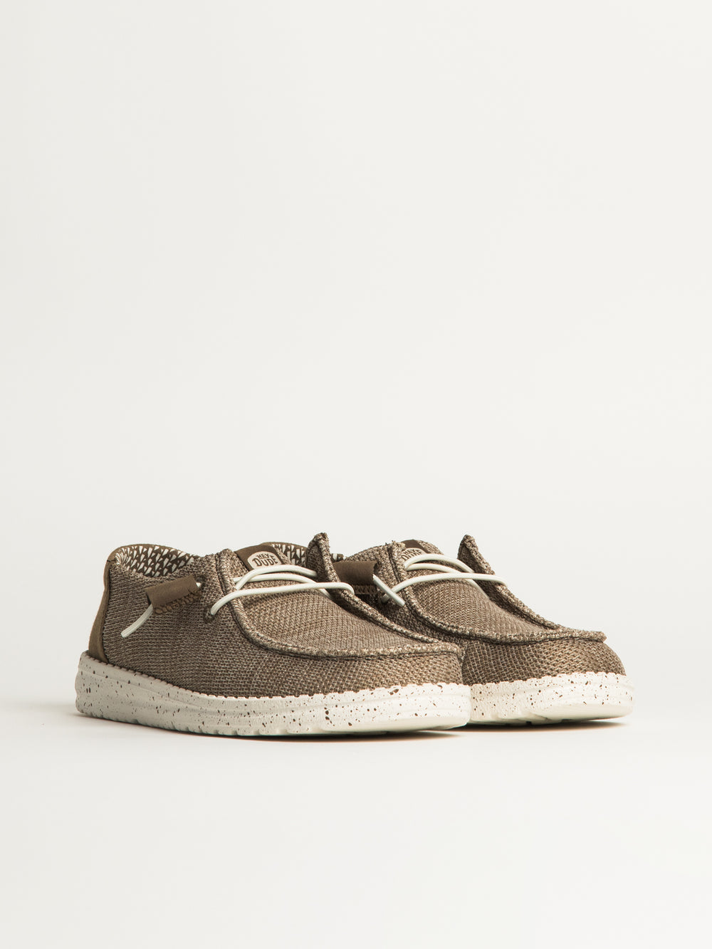 WOMENS HEYDUDE WENDY STRETCH SOX - WALNUT