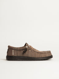 MENS HEYDUDE WALLY STRETCH SOX - TAUPE