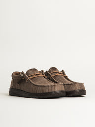 MENS HEYDUDE WALLY STRETCH SOX - TAUPE