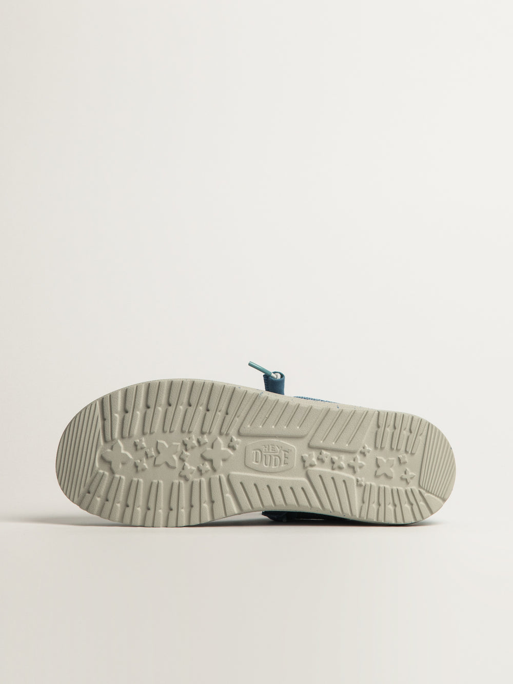 MENS HEYDUDE WALLY STRETCH SOX SLIP-ON - CLOUD BLUE