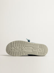 MENS HEYDUDE WALLY STRETCH SOX SLIP-ON - CLOUD BLUE