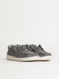 KIDS HEYDUDE WALLY YOUTH STRETCH SOX - GREY