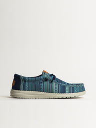 MENS HEYDUDE WALLY SURF SHAWL SLIP-ON - NAVY