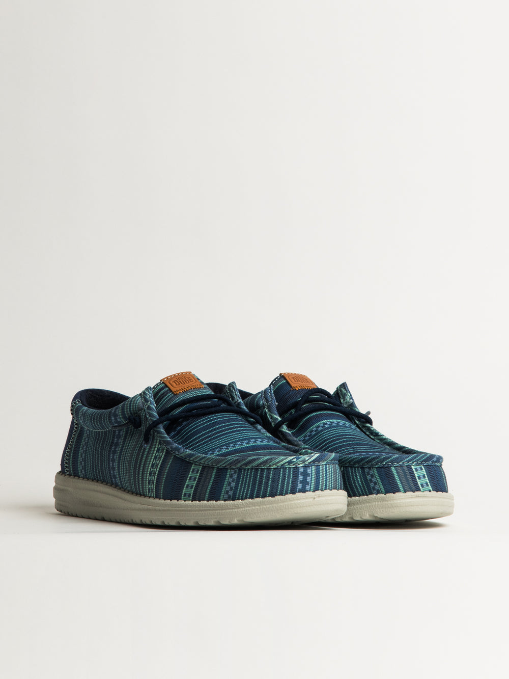 MENS HEYDUDE WALLY SURF SHAWL SLIP-ON - NAVY
