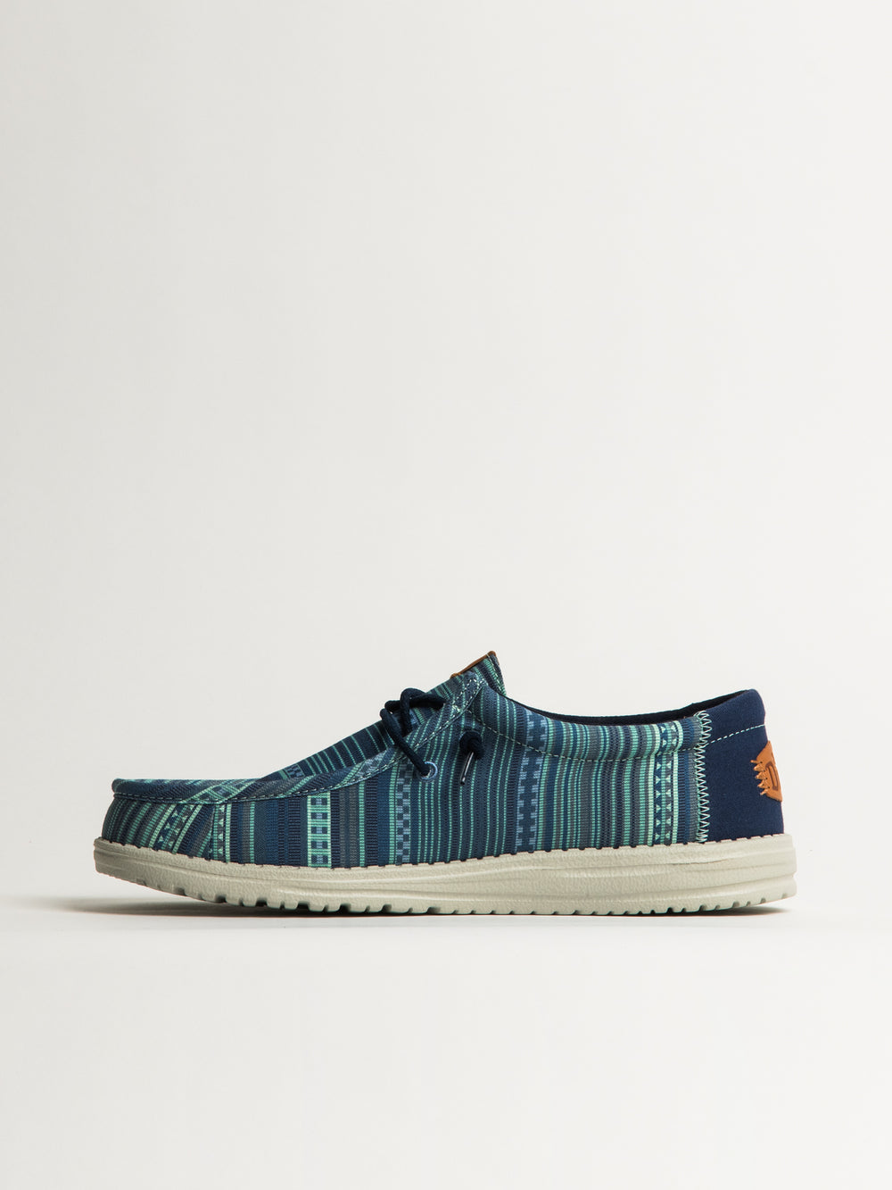 MENS HEYDUDE WALLY SURF SHAWL SLIP-ON - NAVY
