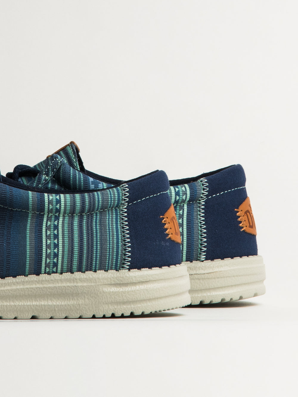 MENS HEYDUDE WALLY SURF SHAWL SLIP-ON - NAVY