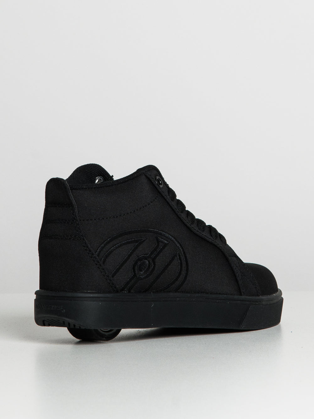 KIDS HEELYS RACER MID TRIPLE BLACK