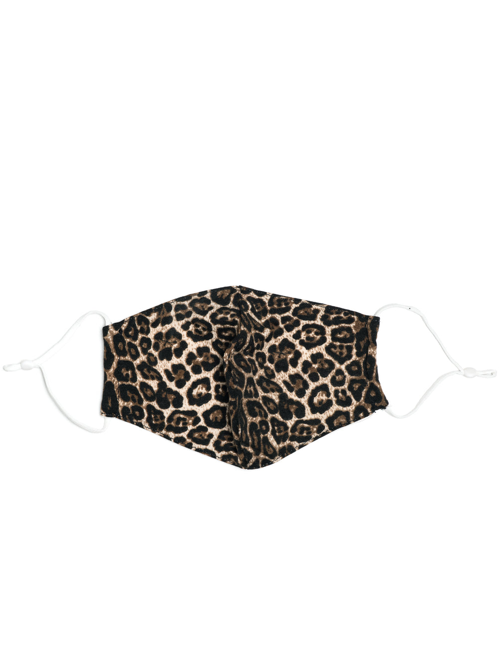 KW FASHION CORP LEOPARD PRINT MASK - CAMEL - CLEARANCE