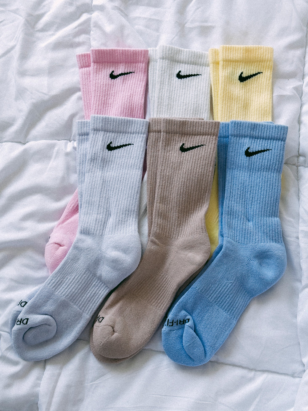 NIKE EVERYDAY PLUS CUSHIONED DRI-FIT SOCKS 6 PACK