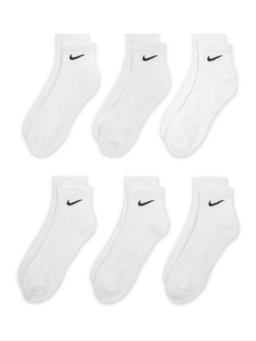 Nike Everday Cushioned Ankle Sock 6-Pack  Nike socks, White nike socks,  Nike socks outfit