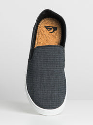 MENS QUIKSILVER HARBOR WHARF SLIP ON - CLEARANCE
