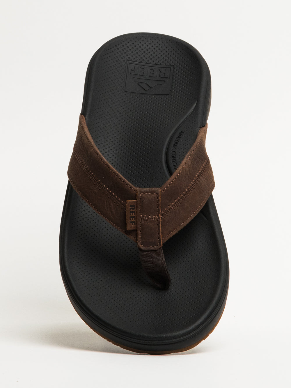 MENS REEF CUSHION PHANTOM 2.0 LEATHER SANDALS