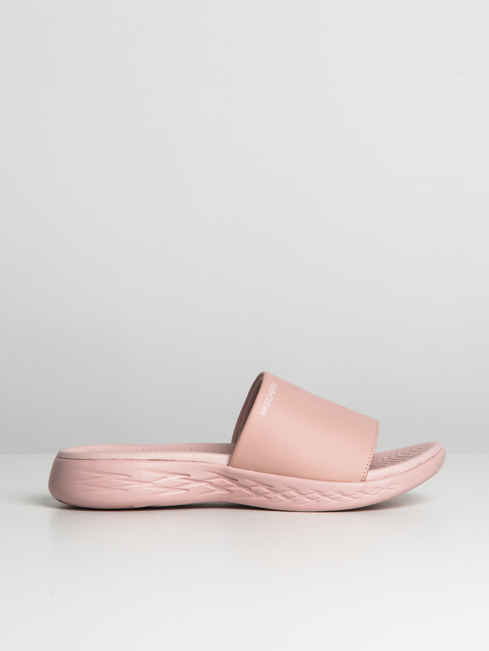 Skechers textured padded discount slides