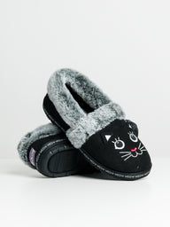 WOMENS SKECHERS BOBS TOO COZY CAT SLIPPER CLEARANCE Boathouse