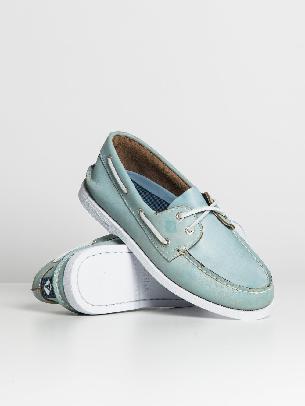 MENS SPERRY AUTHENTIC ORIGINAL 2EYE WHITEWASHED - CLEARANCE