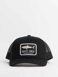 SALTY CREW WHITE SHARK RETRO TRUCKER HAT