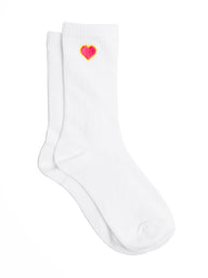 SCOUT & TRAIL PINK HEART SOCK