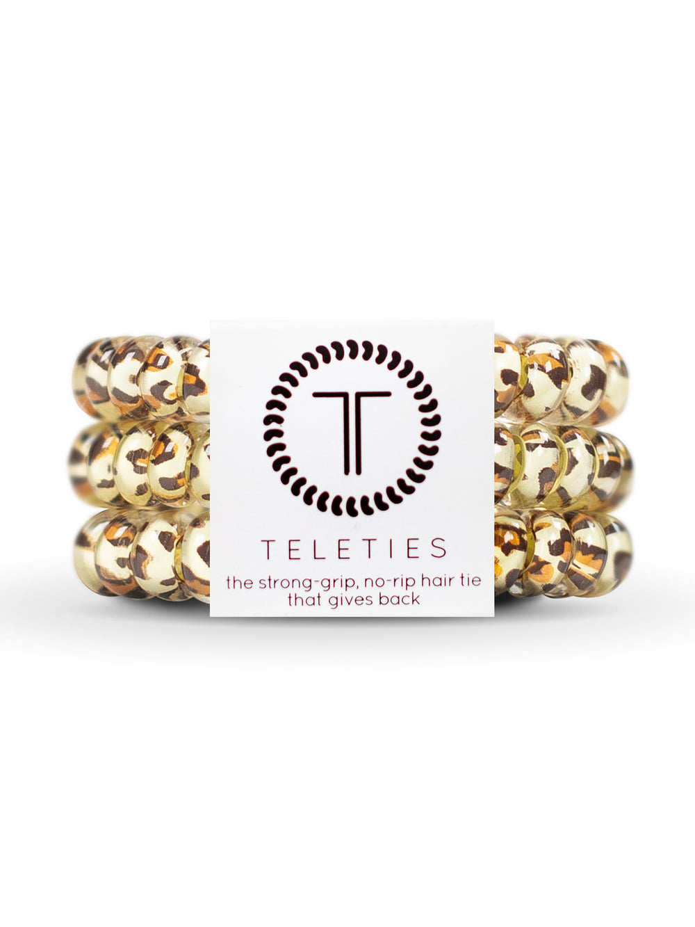 TELETIES HAIR TIE SMALL - LEOPARD