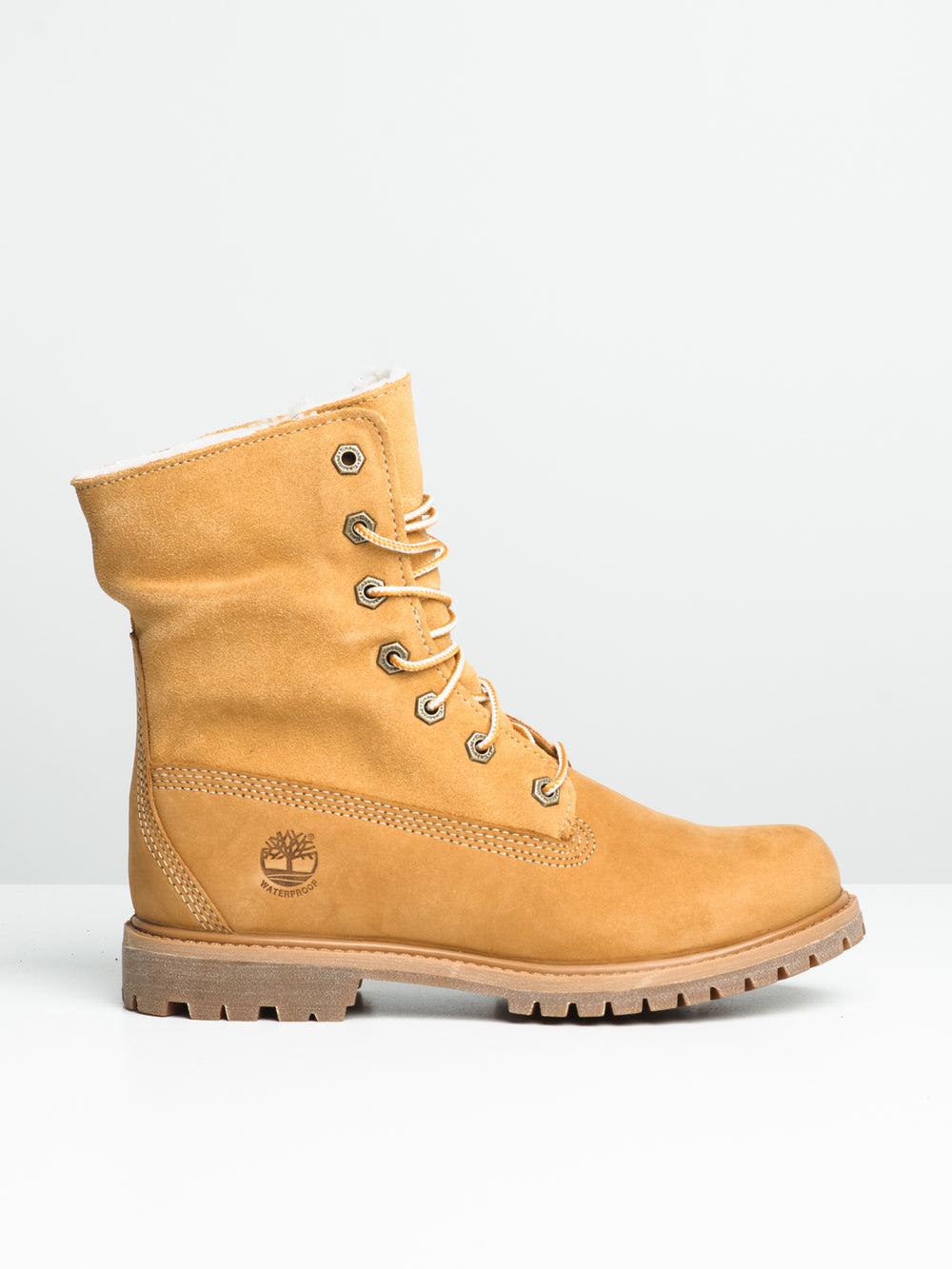 WOMENS TIMBERLAND AUTHENTIC TEDDY FOLD WATERPROOF BOOTS