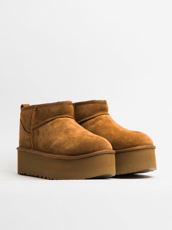 UGG WOMENS UGG CLASSIC ULTRA MINI PLATFORM BOOT - Blackwell Supply Co.