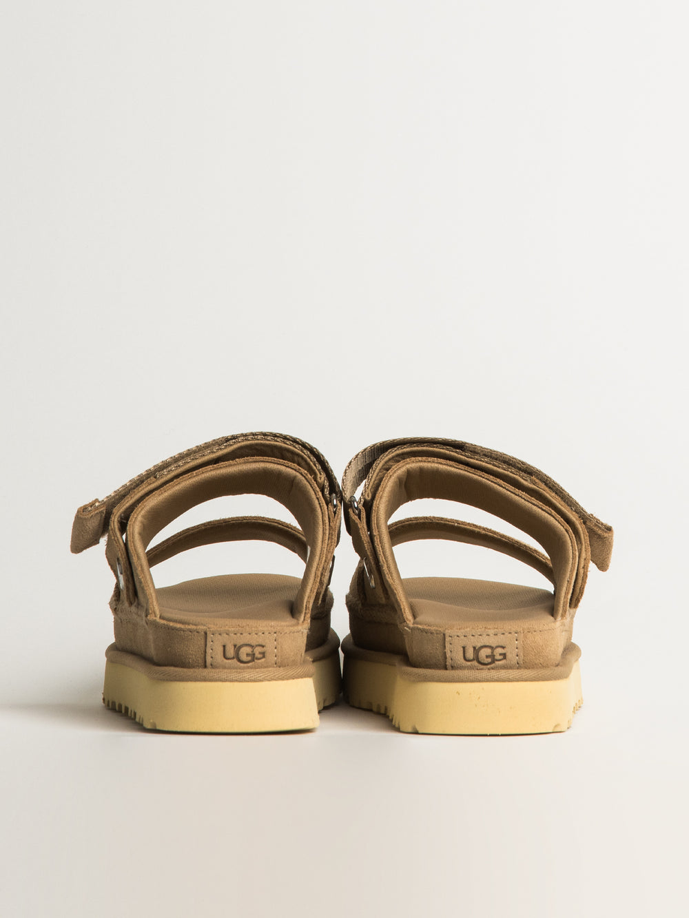 WOMENS UGG GOLDENSTAR ADJUSTABLE SLIDE - SAND