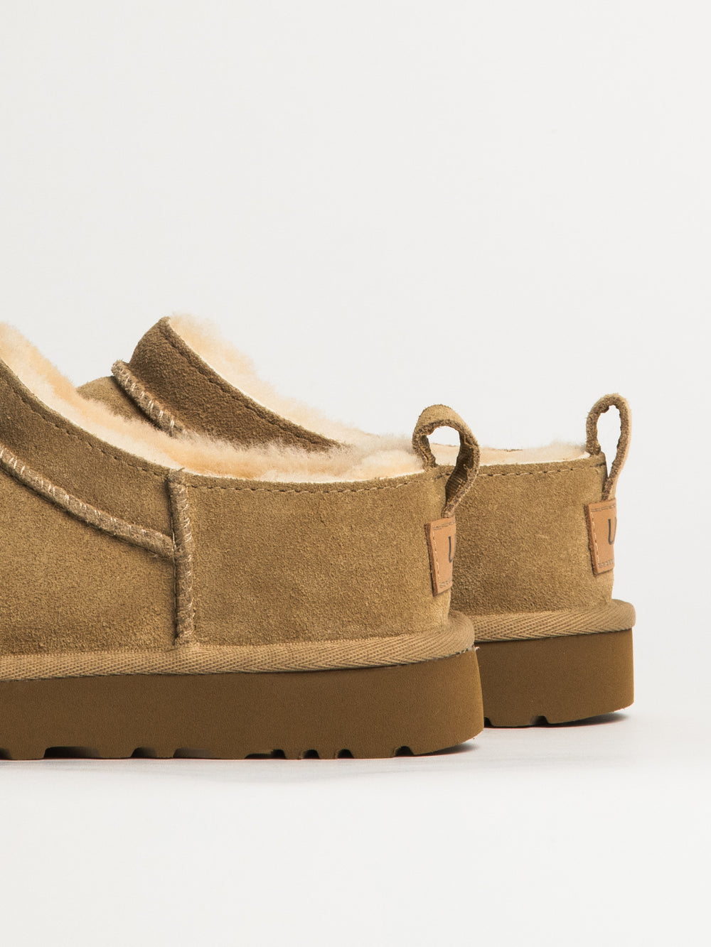 WOMENS UGG CLASSIC MICRO SLIPPER - SAND
