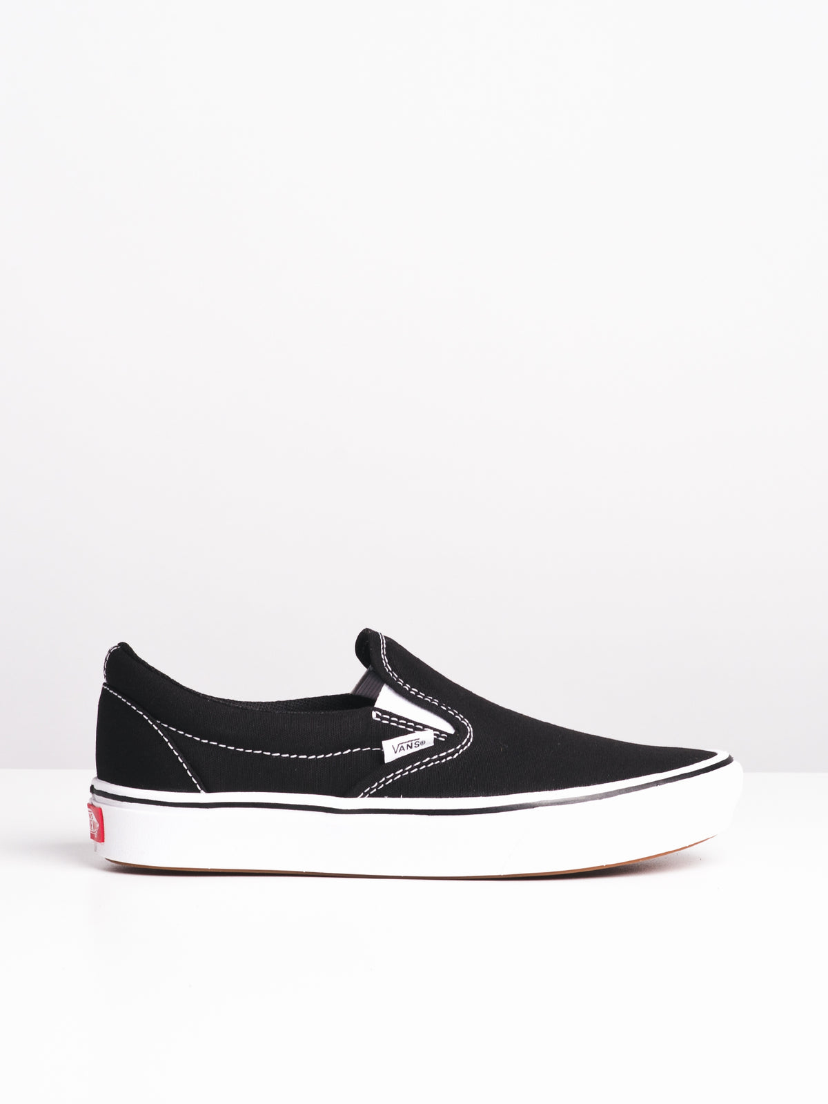 Black van shop slip on shoes