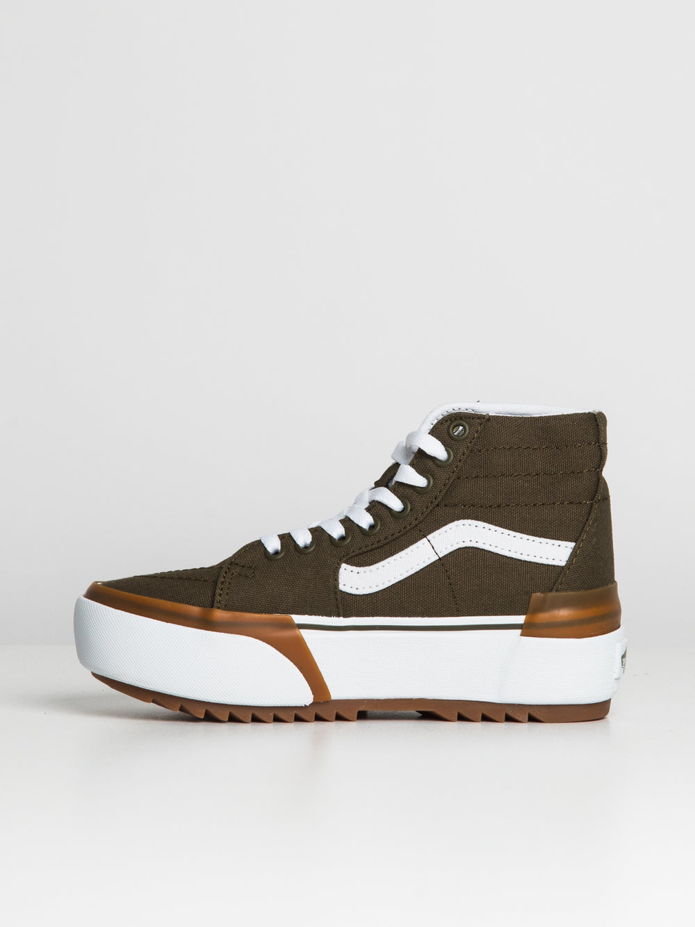 WOMENS VANS SK8 HI TAPERED STACKED CANVAS