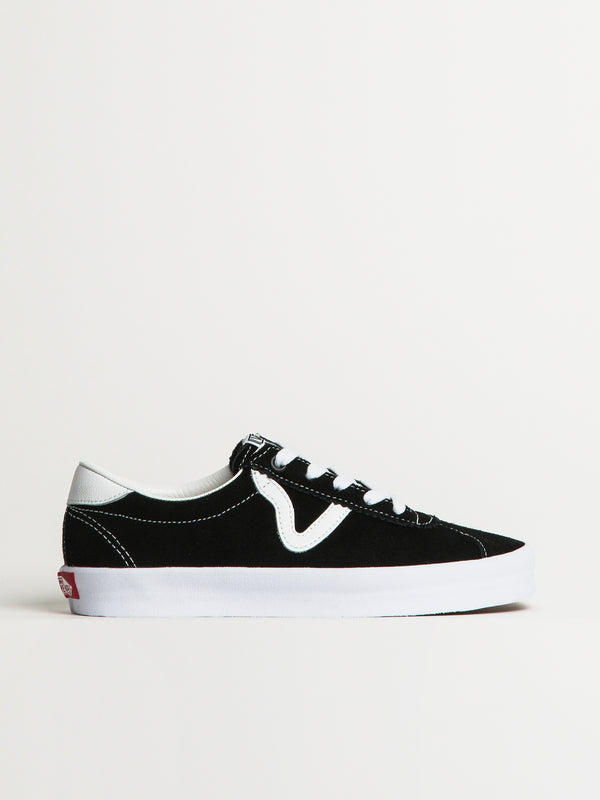 VANS WOMENS VANS SPORT LO SNEAKER - BLACK/WHITE - Blackwell Supply Co.