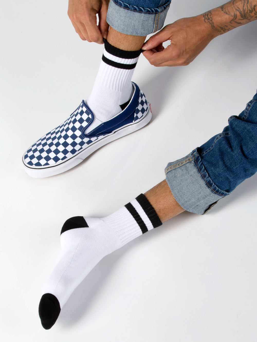 VANS HALF CREW SOCKS Boathouse Footwear Collective