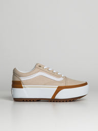 WOMENS VANS OLD SKOOL STACKED CANVAS - CLEARANCE