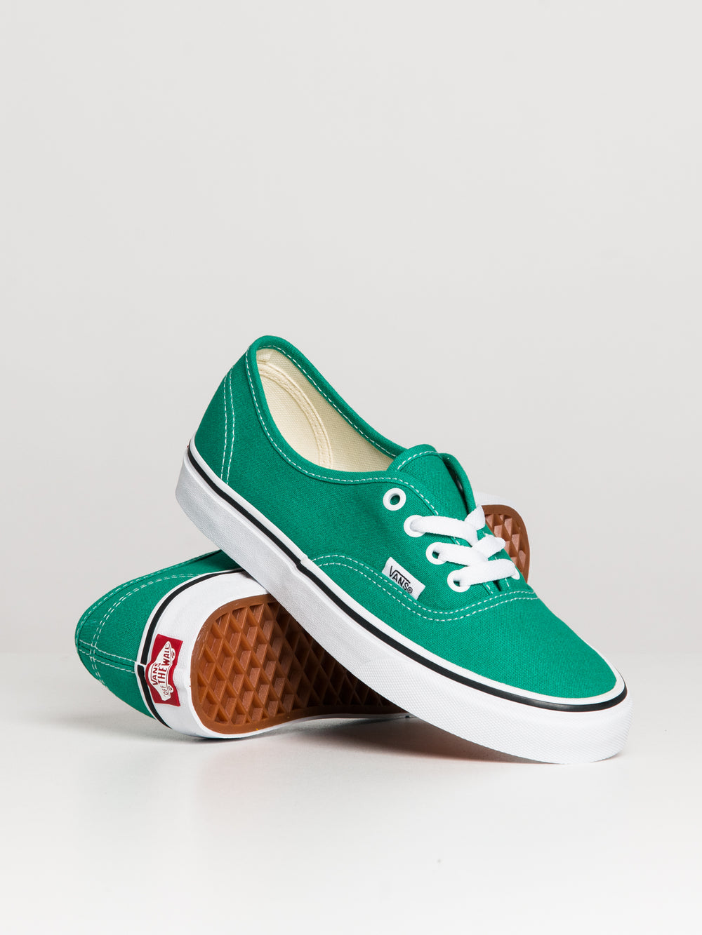 WOMENS VANS AUTHENTIC PEPPER GREEN SNEAKER CLEARANCE Boathouse Footwear Collective