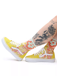 WOMENS VANS SK8 HI TAPERED PSYCHEDELIC - CLEARANCE