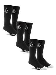 VOLCOM FULL STONE 3 PACK SOCKS