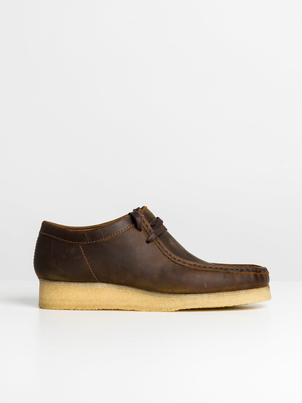 Clarks Wallabee Suede Boots - Brown