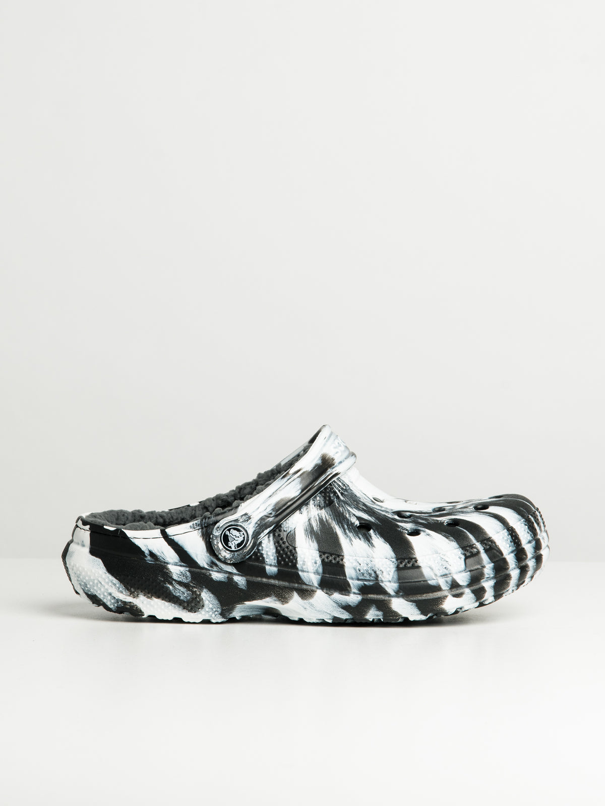 Zebra 2025 lined crocs