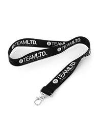 TEAM LTD LANYARD - BLACK - CLEARANCE