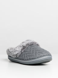 WOMENS SKECHERS COZY CAMPFIRE HOME ESS - CLEARANCE