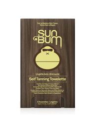 SUNLESS TANNING TOWELETTE 5PK - CLEARANCE