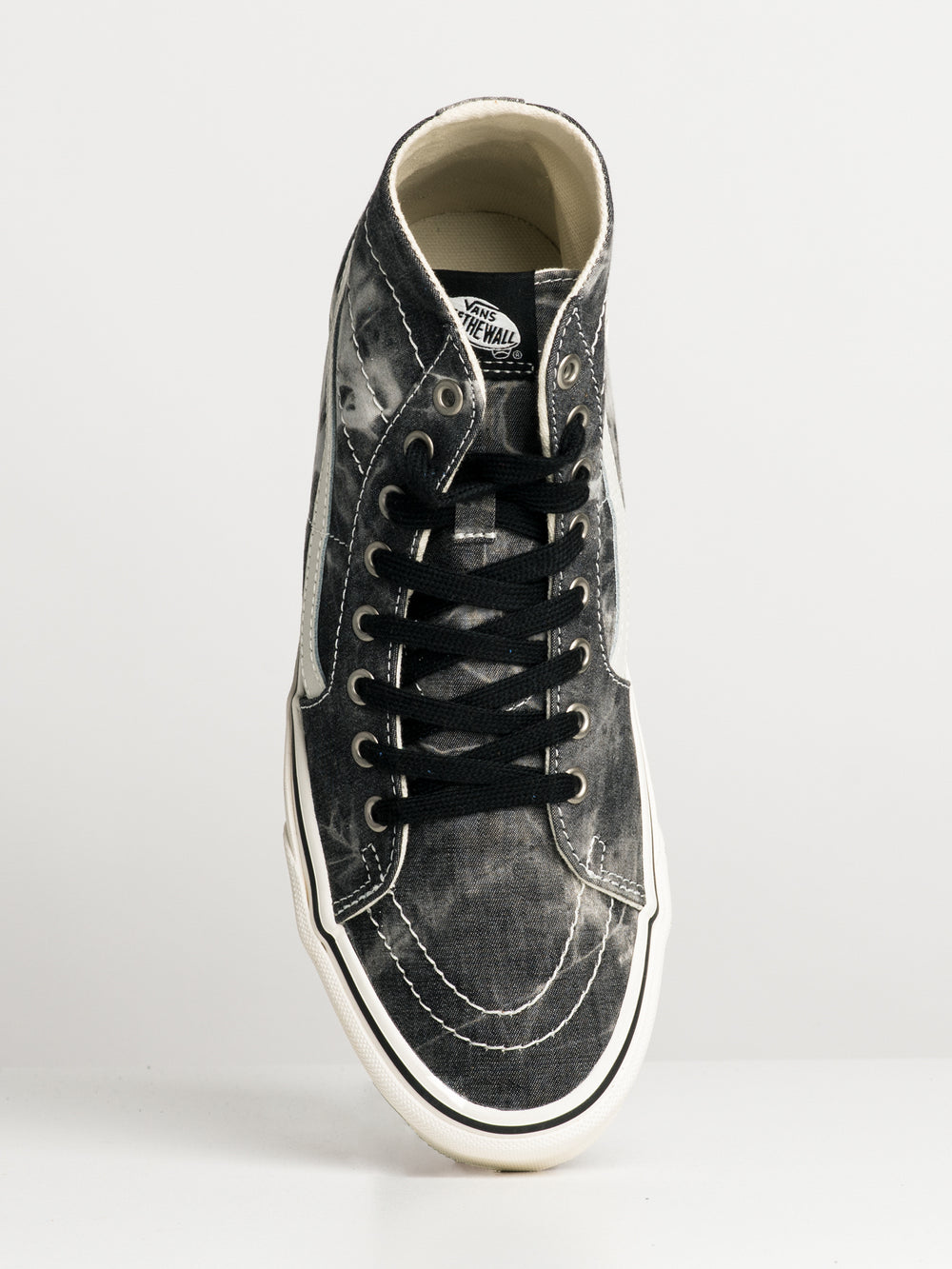 Vans - Authentic Shoes | Black (Denim Destroy) – Plusskateshop.com