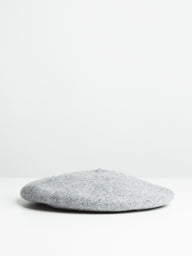 WOOL BERET - GREY - CLEARANCE